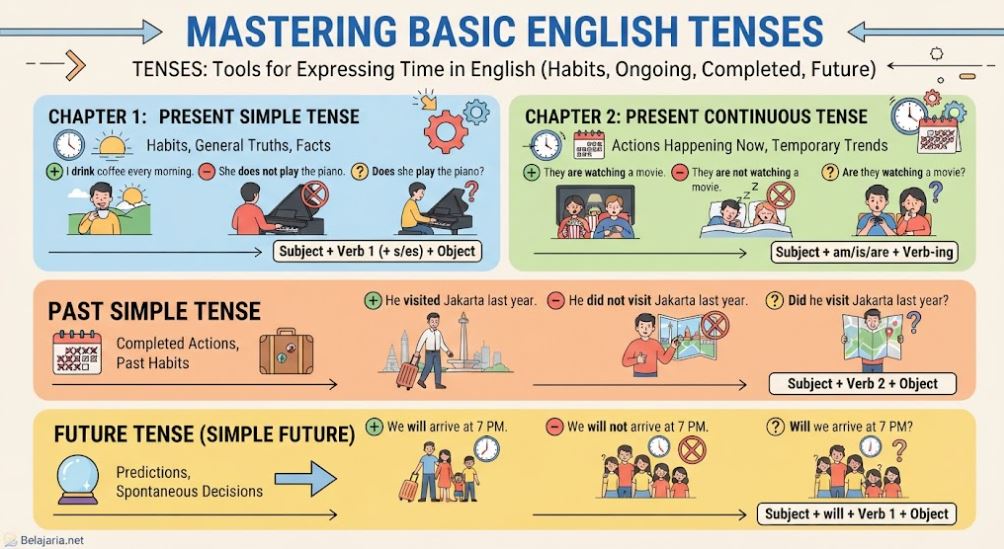 MASTERING BASIC ENGLISH TENSES