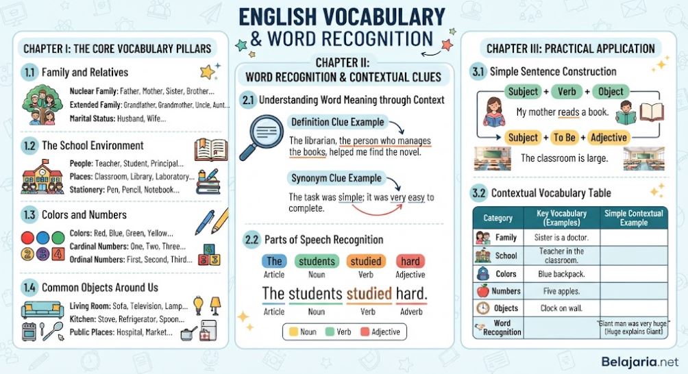 ENGLISH VOCABULARY & WORD RECOGNITION